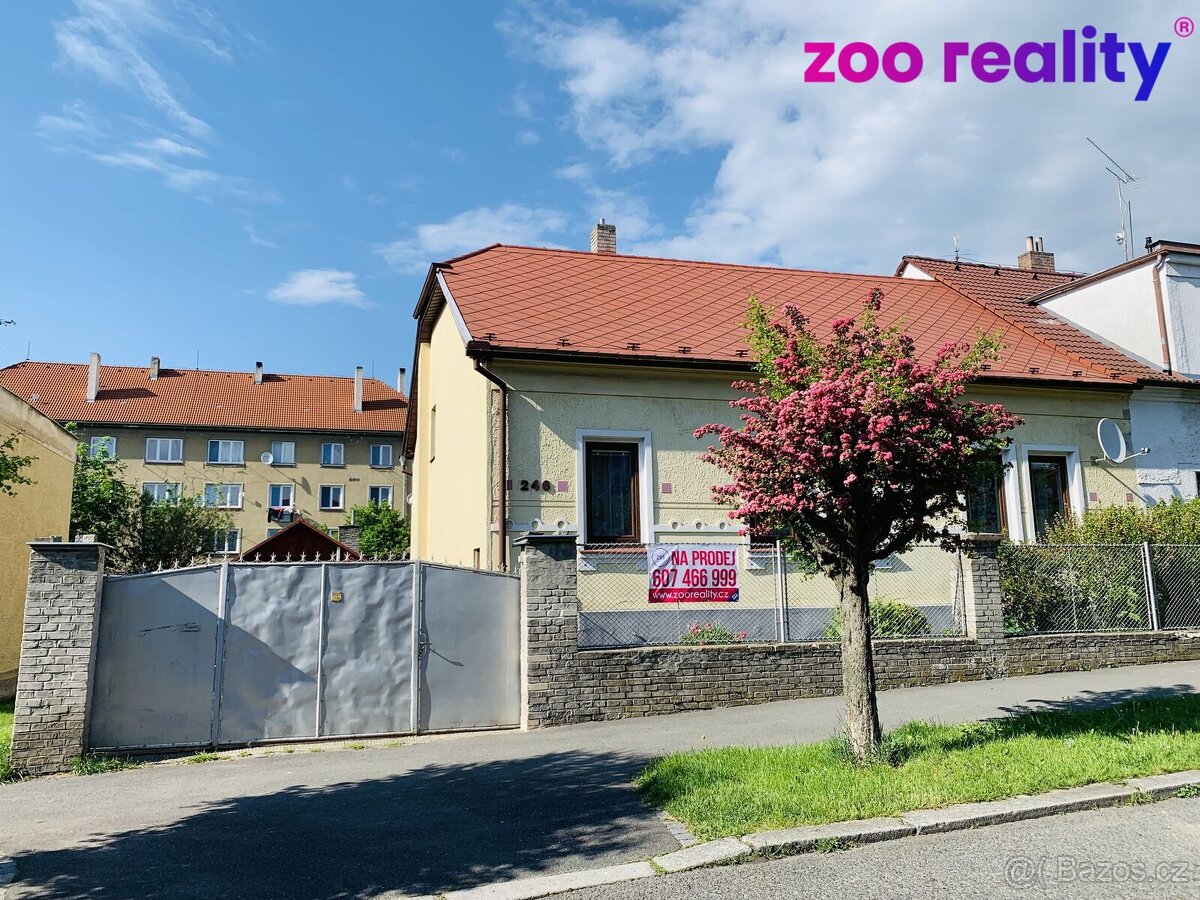 Prodej, rodinný dům 3+1,se zahradou 527 m2, Horažďovice