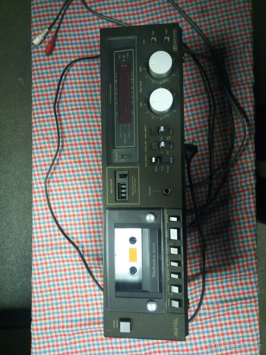 TECHNICS M215 tape deck na díly nebo opravu