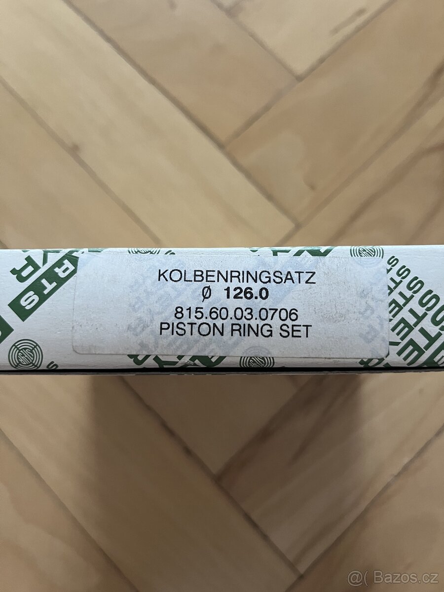 Piston ring STEYR Sada pístního kroužku 126 mm
