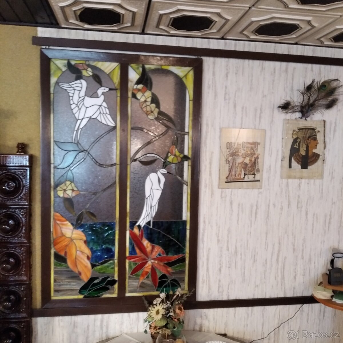 vitraz obraz zastena,