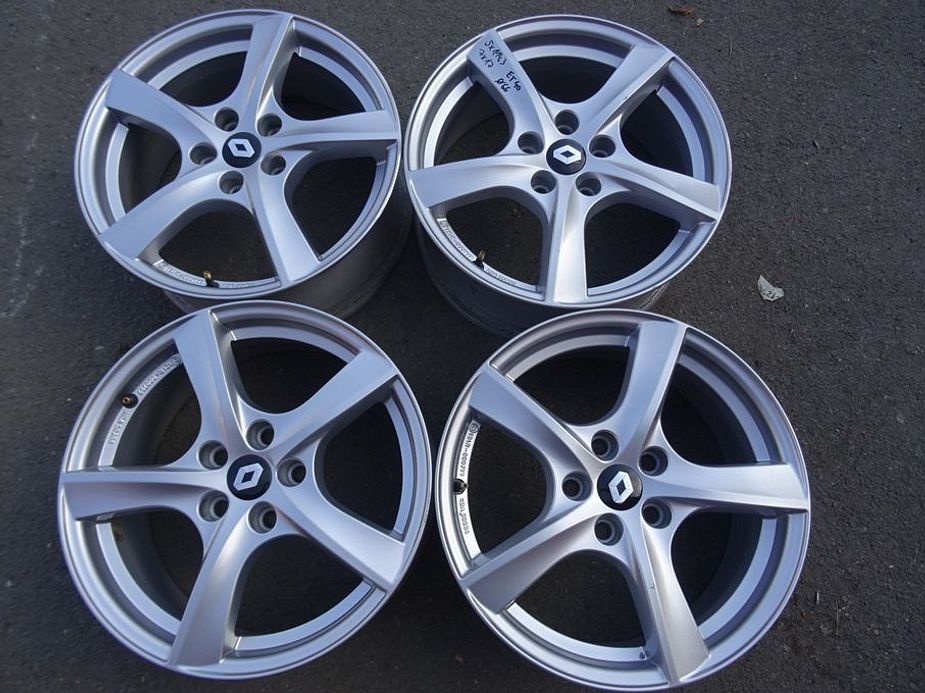 Alu disky na Renault, 17", 5x114.3, ET 40, šíře 7J