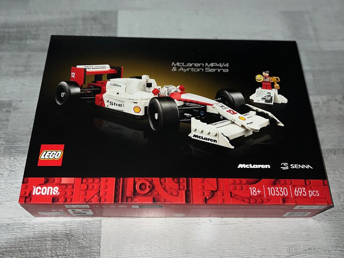 Lego Ayrton Senna MP4/4, 10330, 693 pcs