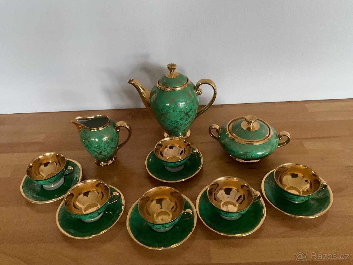 Luxusní kávový “mocca” servis