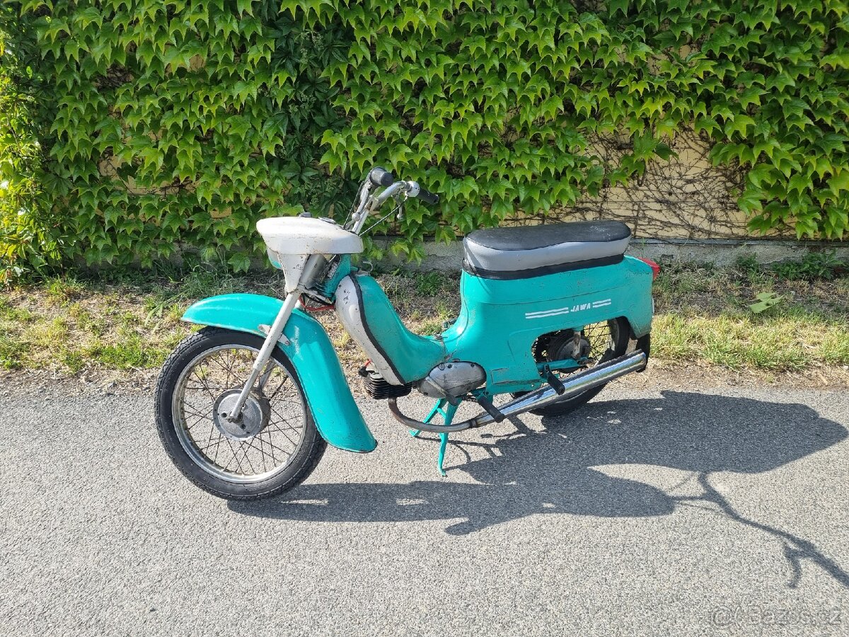 Jawa pionýr 21 s doklady