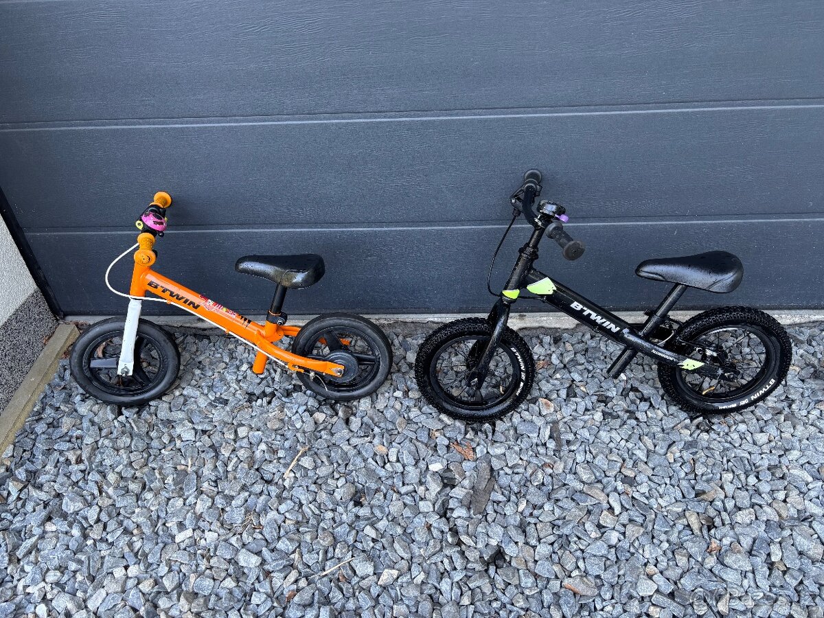 Odrážedlo Btwin 10” a 12”