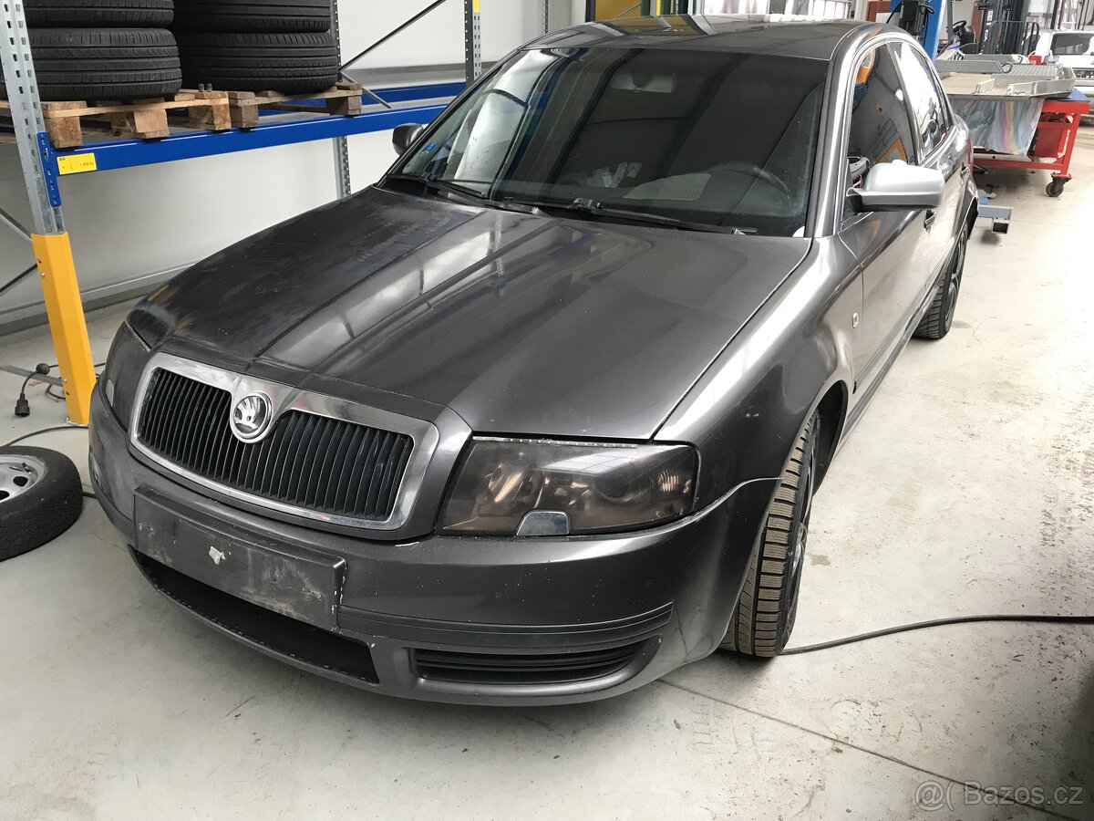 Skoda Superb 2003 1,9TDI 96kW AWX - dily z vozu