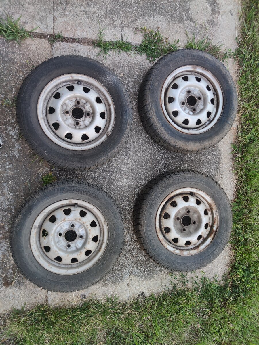 Plechová kola 13" – Škoda Felicia