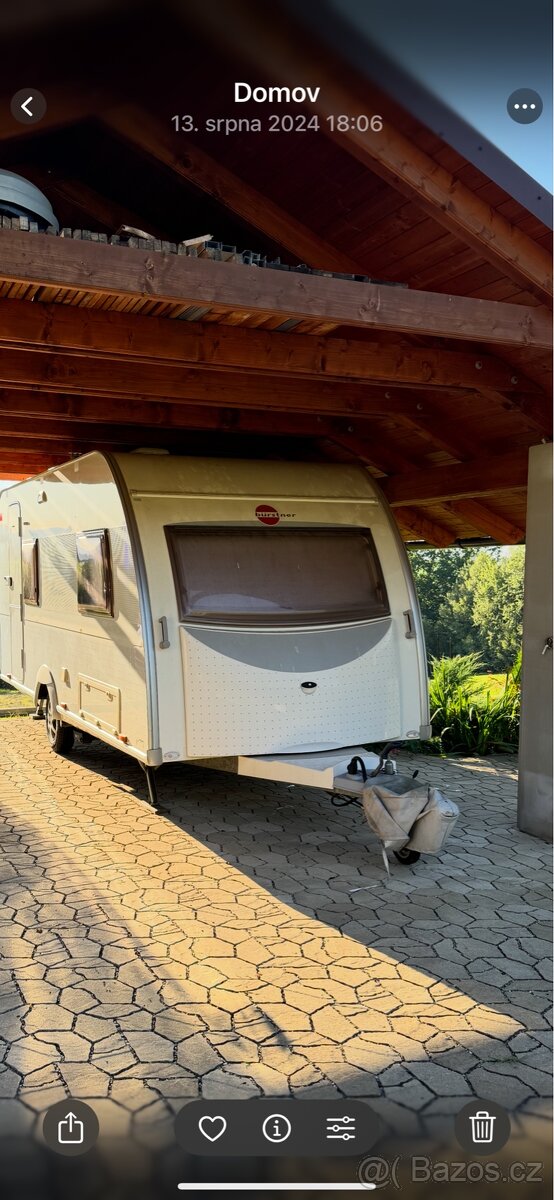Obytný přívěs karavan Bürstner Flipper 400 TS