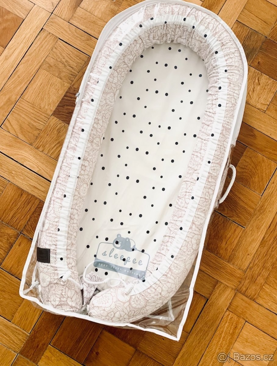 Hnízdečko Sleepee NEWBORN FEEL RŮŽOVÁ