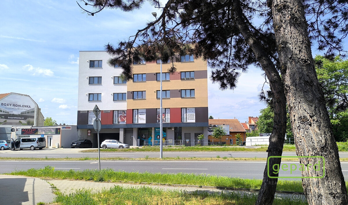 Podnájem krásného bytu 1+kk s terasou a výhledem na centrum