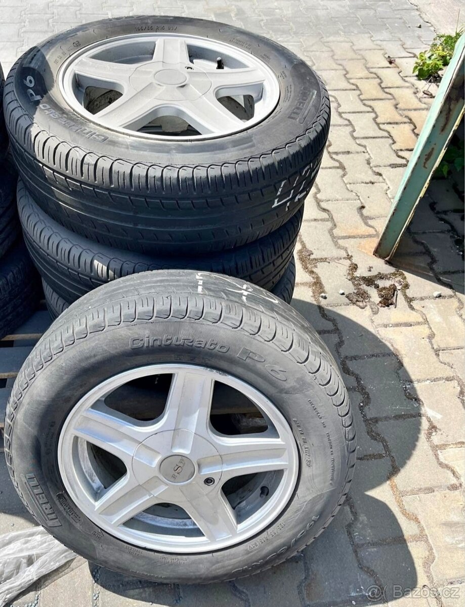 Lité alu kola z Peugeot 307/406. 195/65 R15