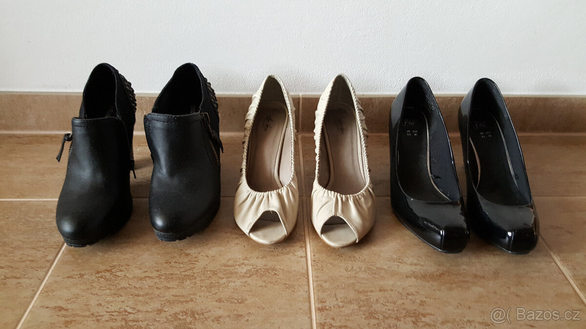 Dámské podpatkové boty