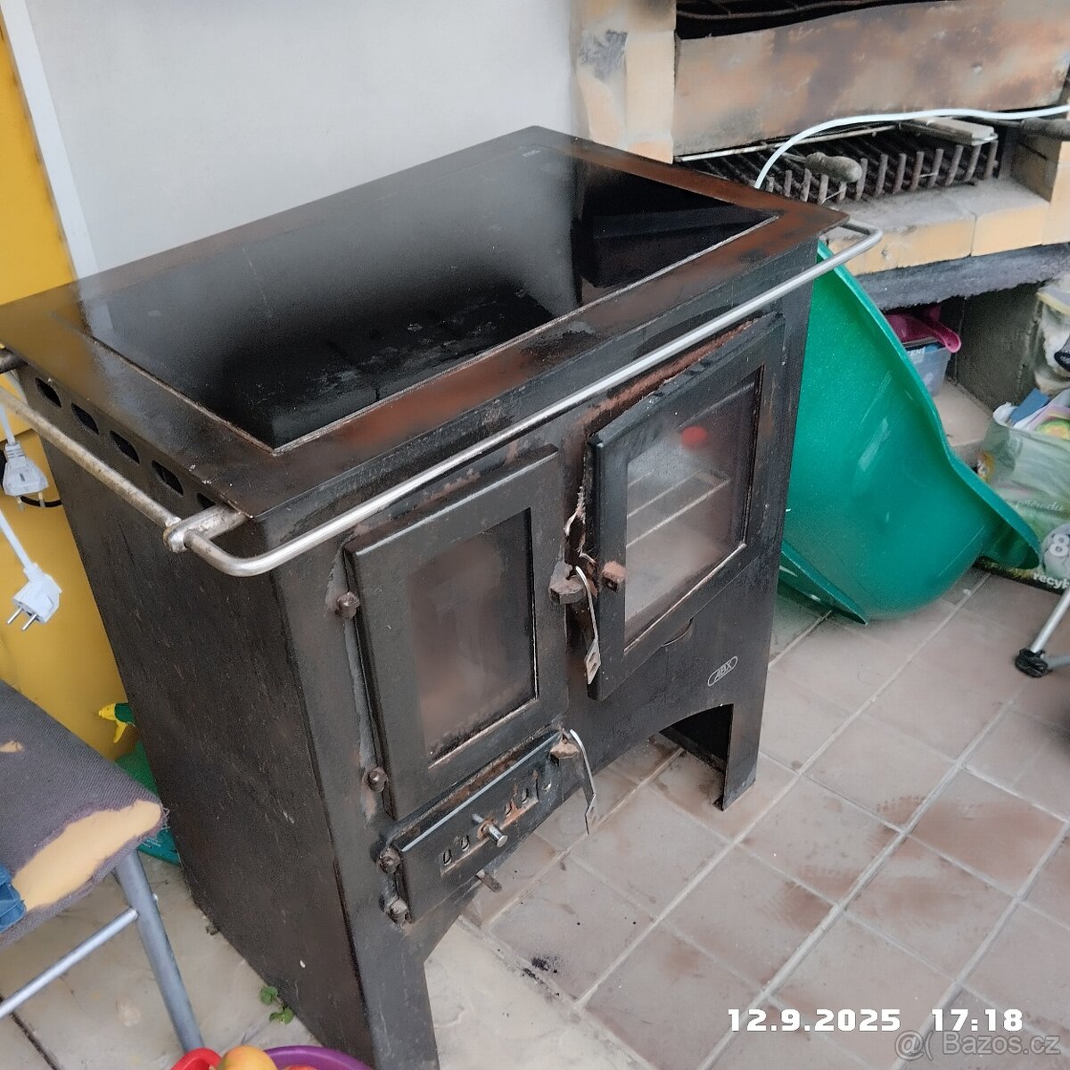 Krbová kamna na vareni a topení