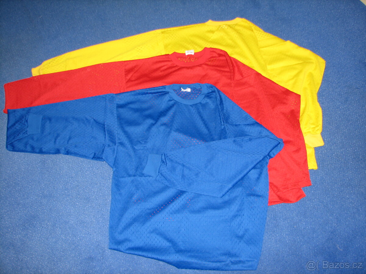 Hokejové treninkové dresy