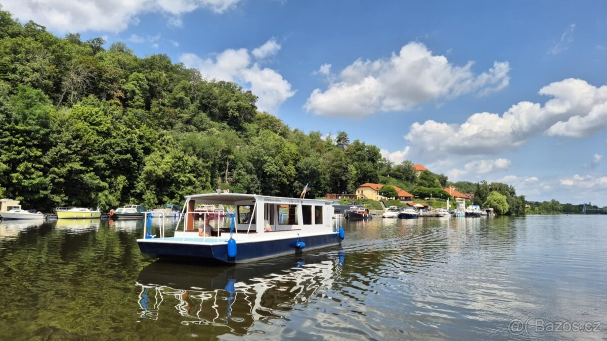 Správce přístavu a kapitán lodi v Nelahozevsi