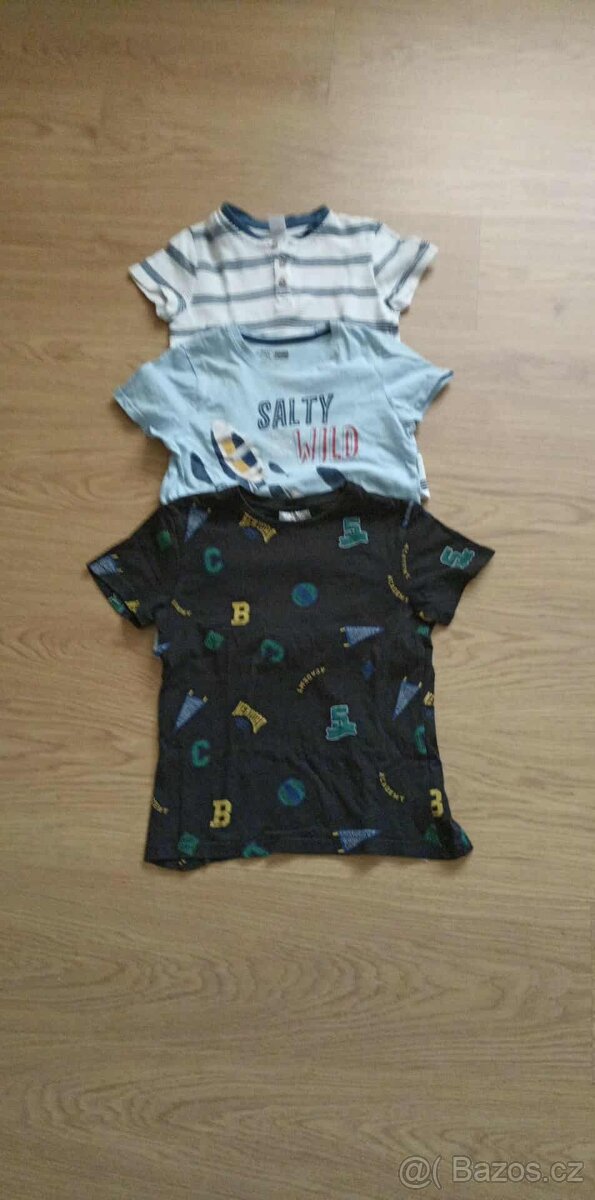Trička krátký rukáv
