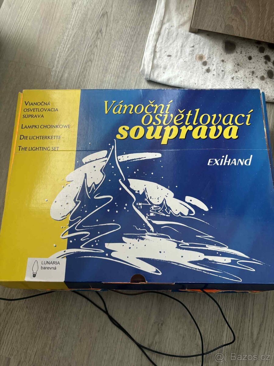 vánoční světýlka 32ks