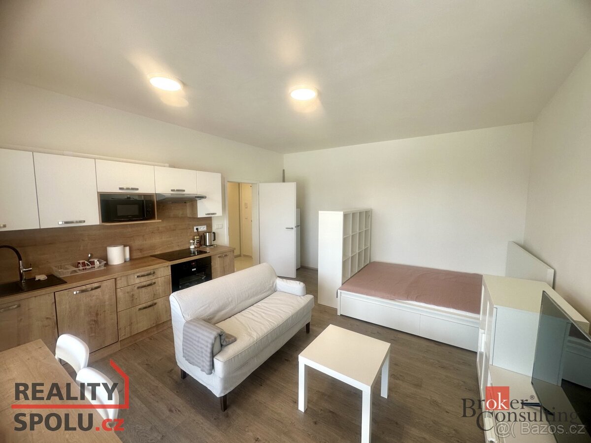 Pronájem, byty/1+kk, 32 m2, Křenová 551/43, 60200 Brno, Brno