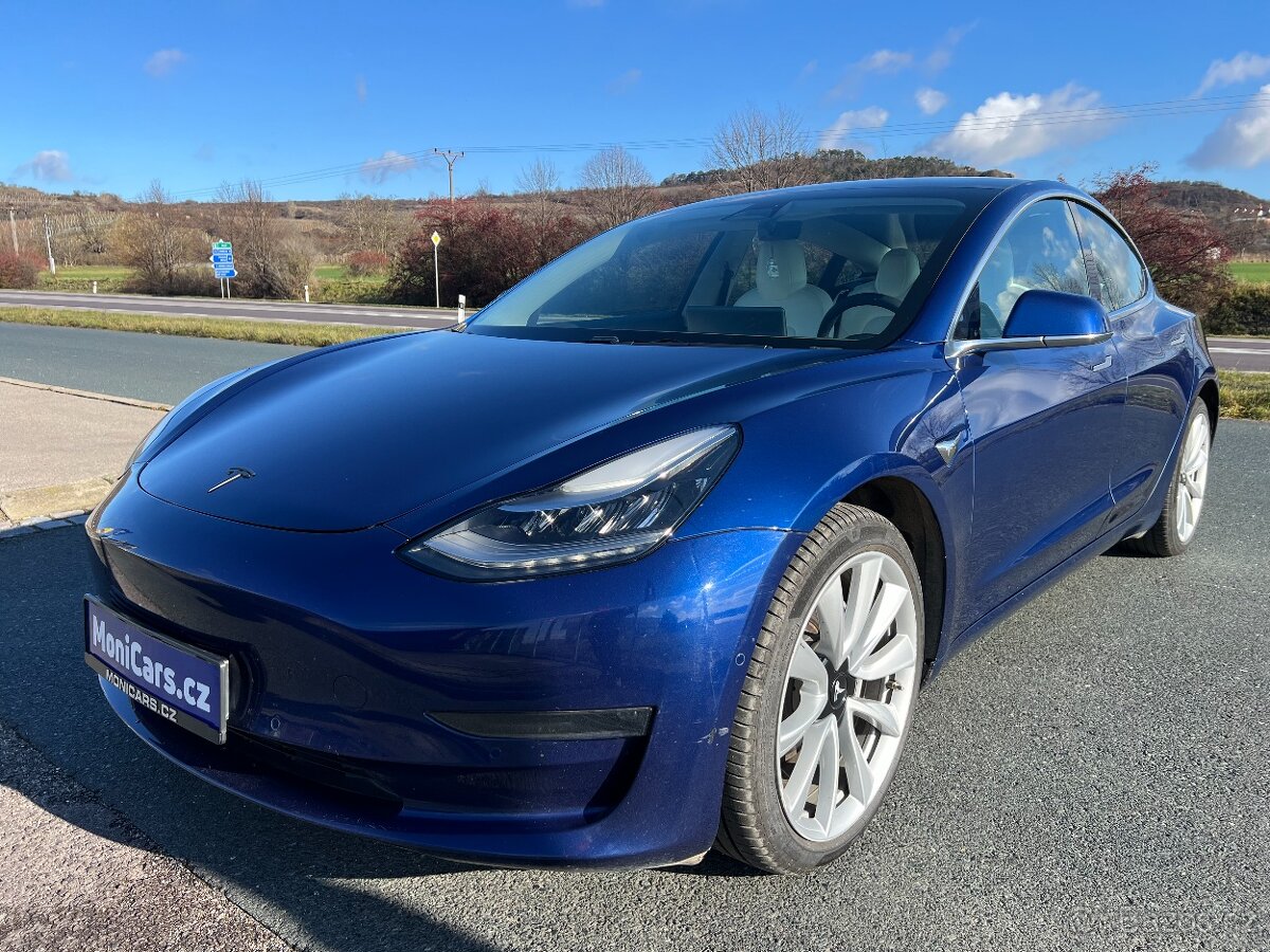 Tesla Model 3, Long Range AWD 74kWh 350kW,DPH