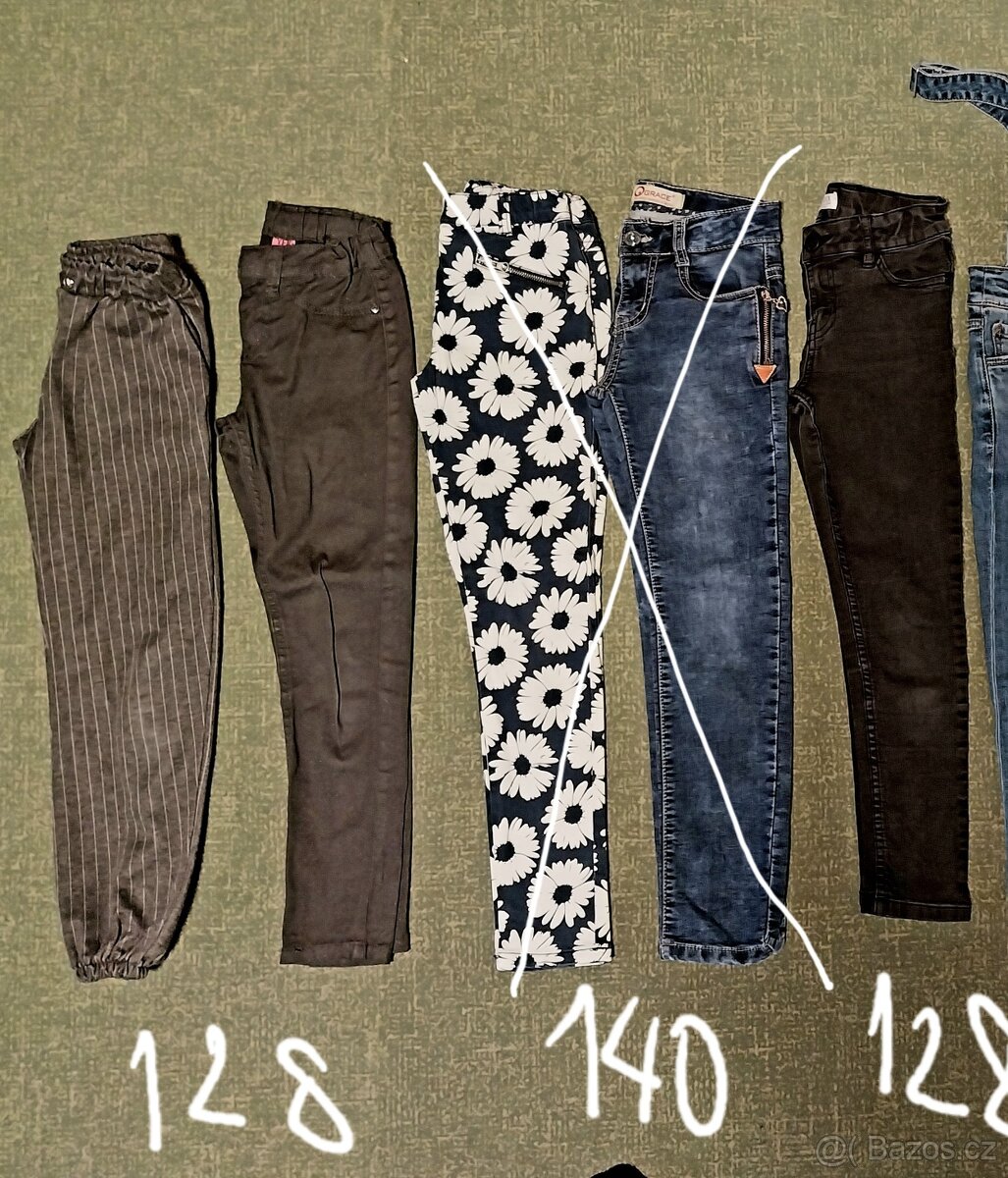 Rifle, kalhoty vel. 128