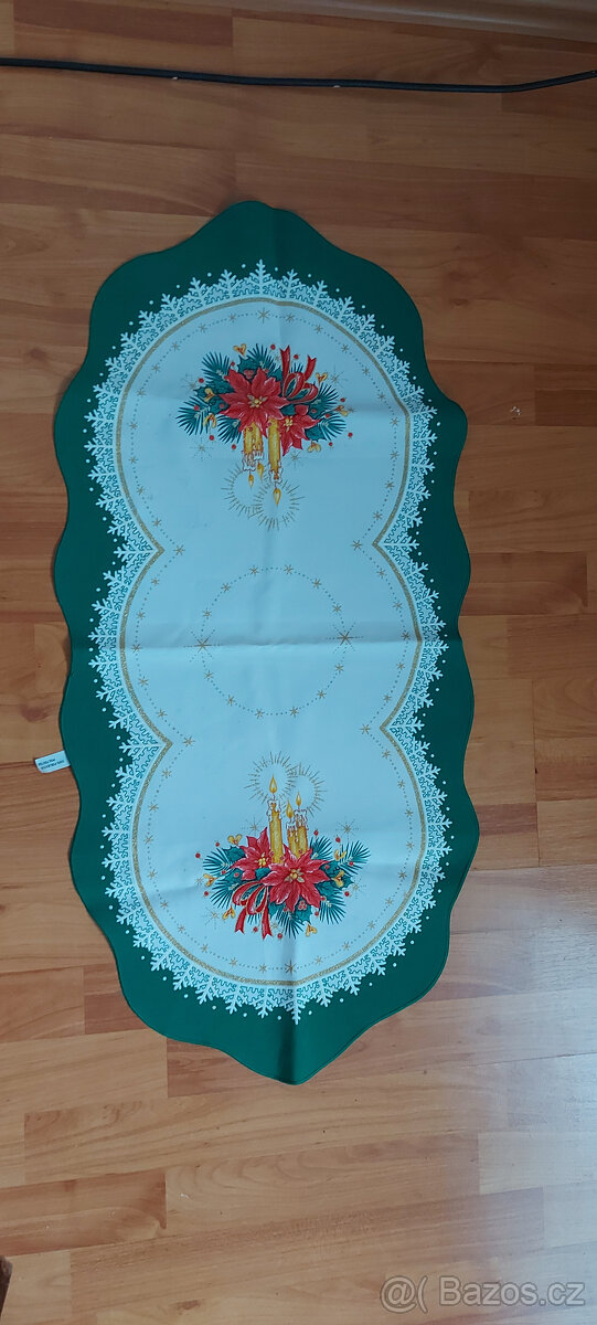 dečka vánoční zelená