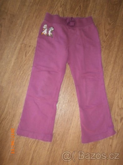 Tepláky Disney vel.110