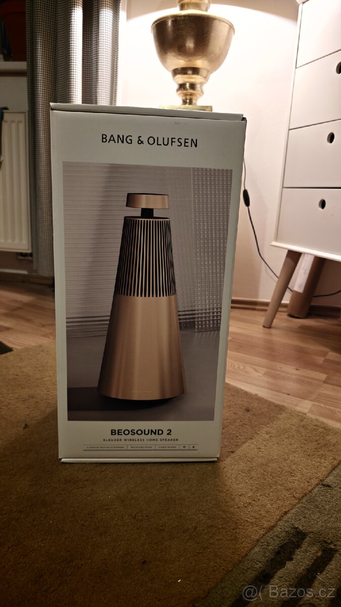 Bang & Olufsen Beosound 2 3. generace Gold Tone
