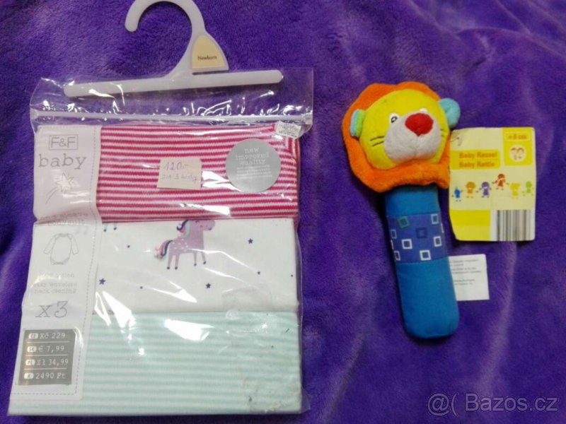 NOVÉ: set 3 body, hračka