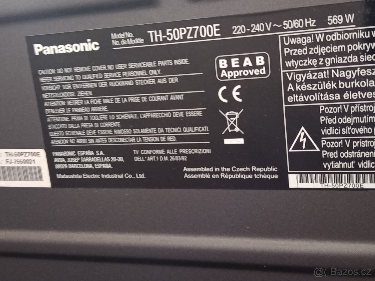 Televize na náhradní díly