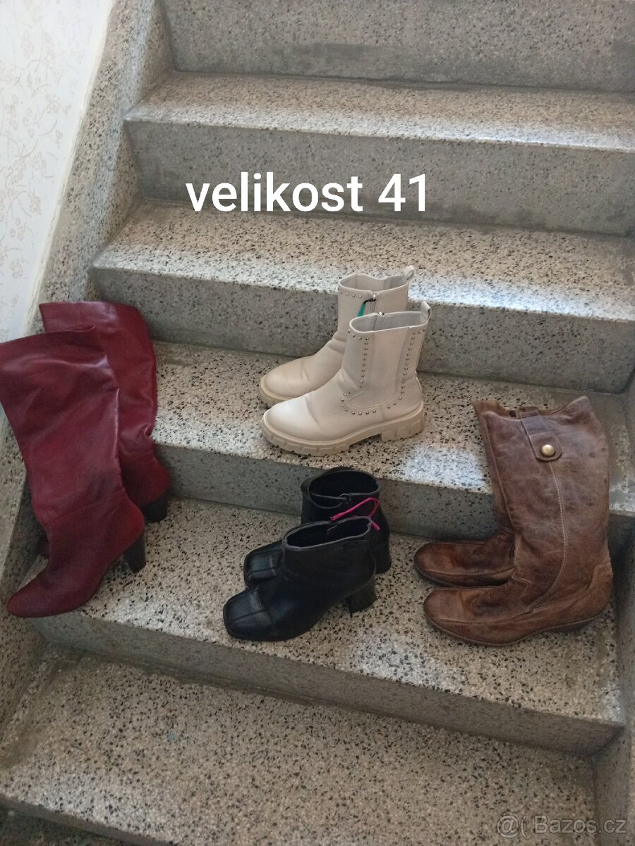 Dámské boty velikost 41