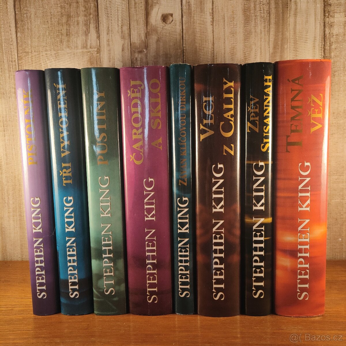 STEPHEN KING - TEMNÁ VĚŽ, KOMPLET, TOP STAV