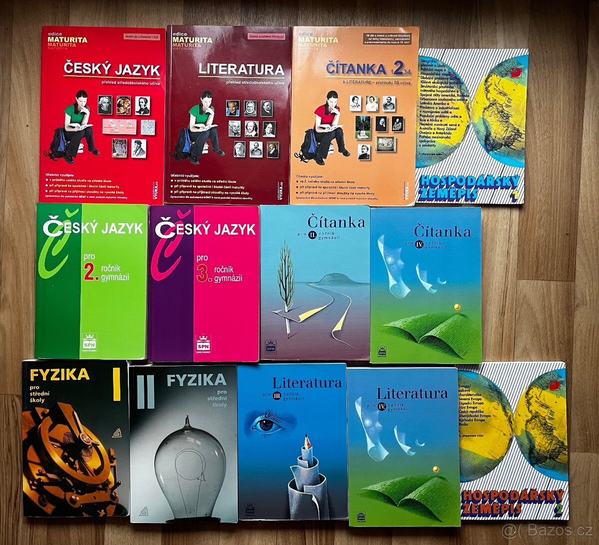 Prodám učebnice pro střední školy a gymnázia