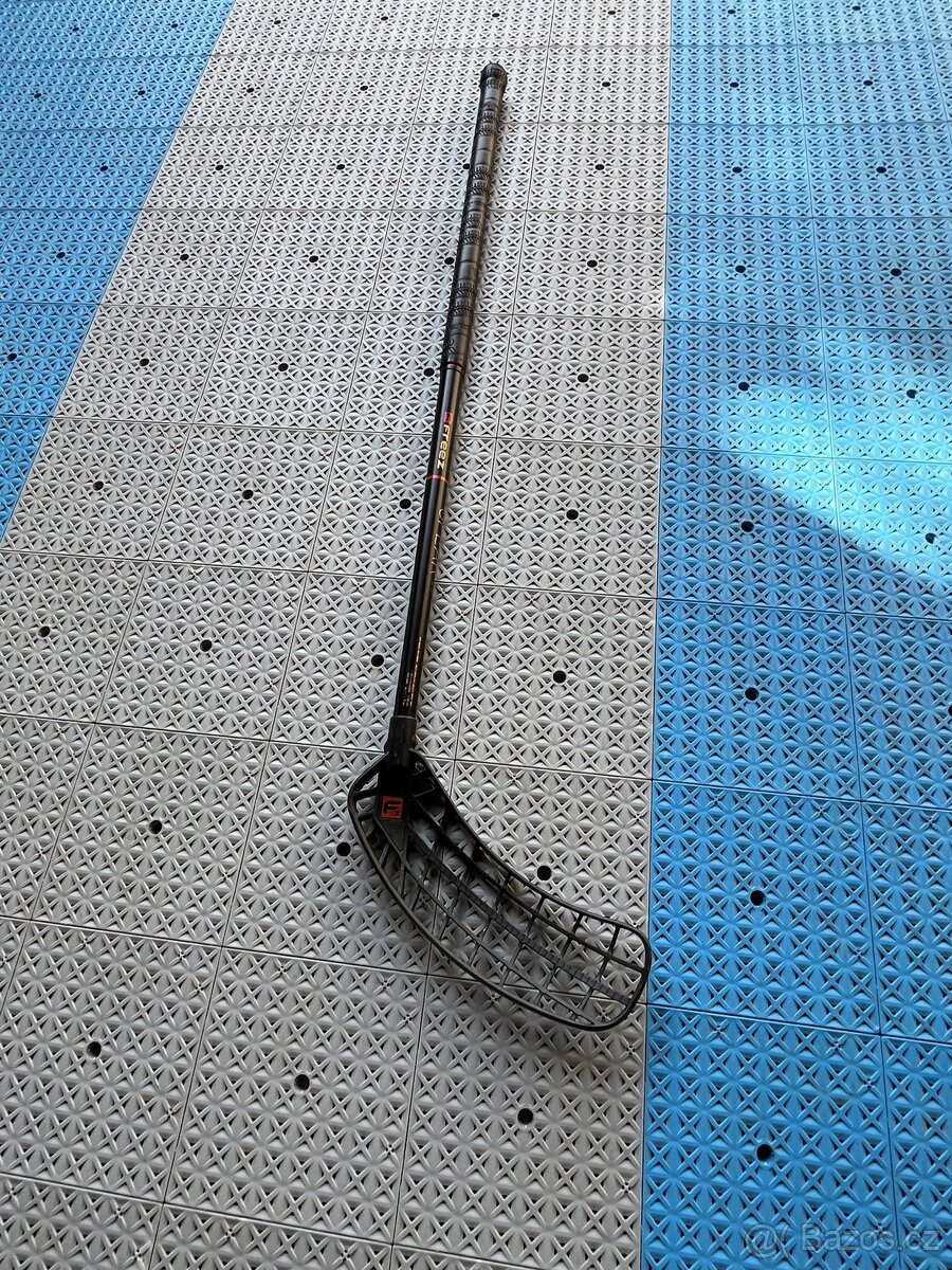 Florbalová hůl Freez Spear 29 Black-Gold, 87 cm, levá