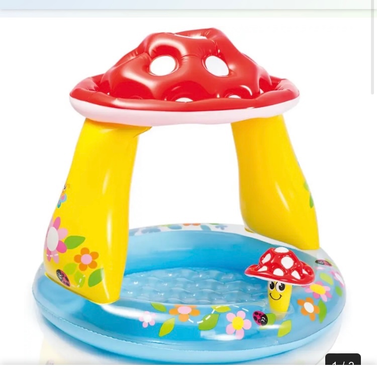 Dětský nafukovací bazének muchomůrka