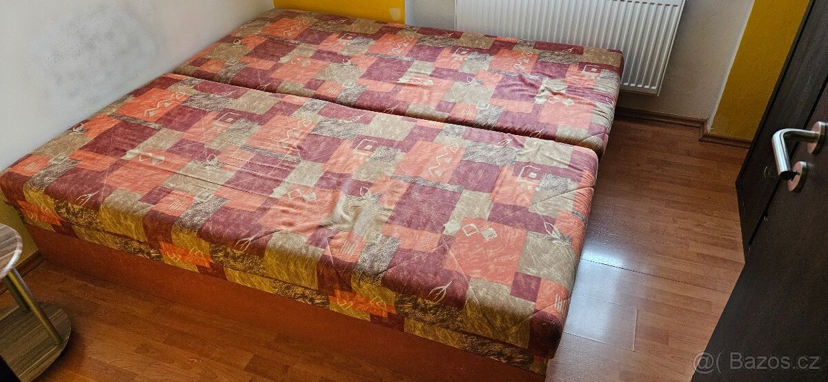 Nabízím 2ks postel 90x200cm