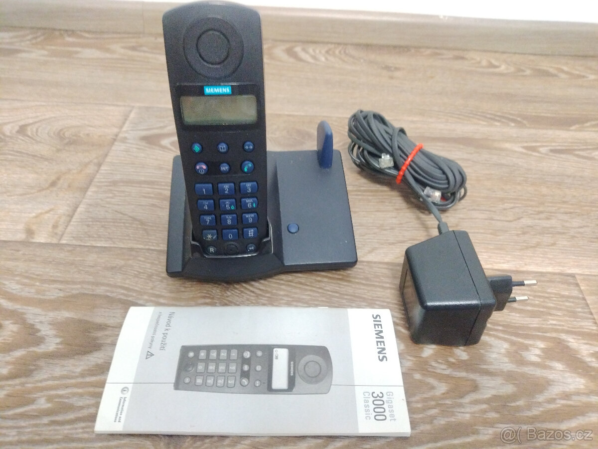 Bezdrátový telefon SIEMENS Gigaset 3000