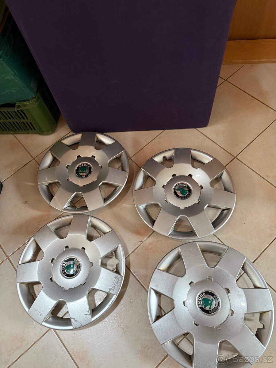 Disky škoda 4ks - použité