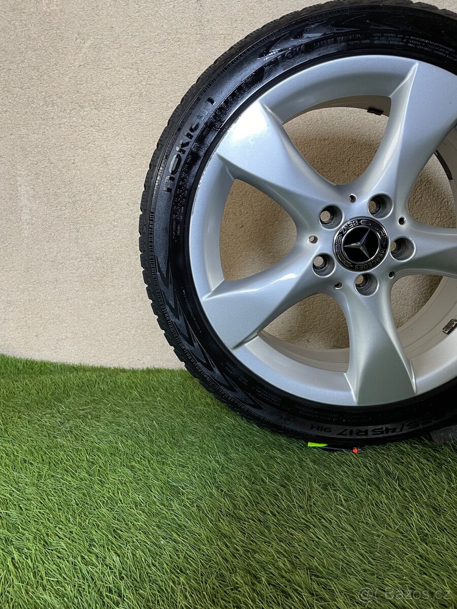 Alu kola 5x112 r17 s pneu (mb6)