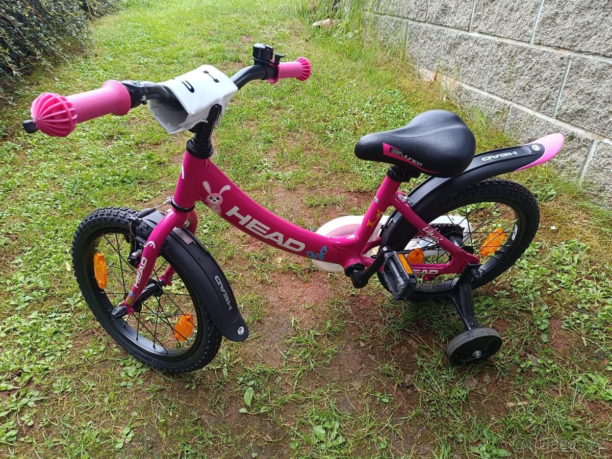 Zánovní dětské kolo