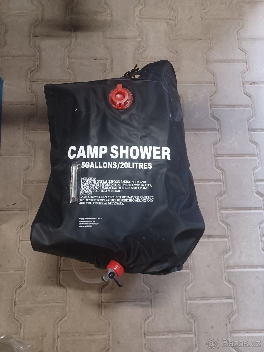 camping sprcha