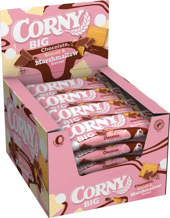 Corny Big Marshmallow 24 ks – nové, levně – jen 250 Kč