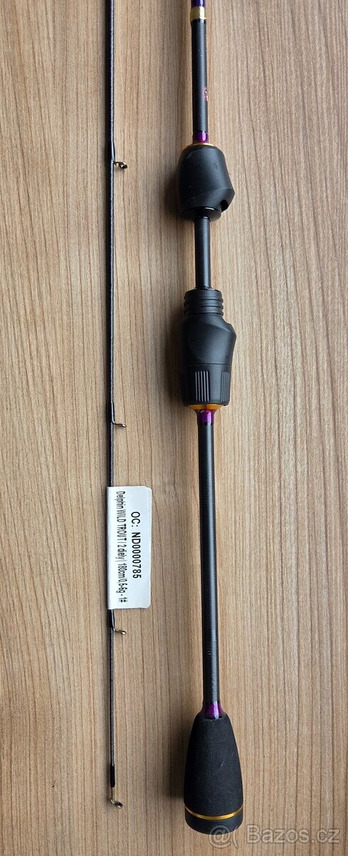 Prodám rybářský přívlačový prut 180cm, 0,5-6g