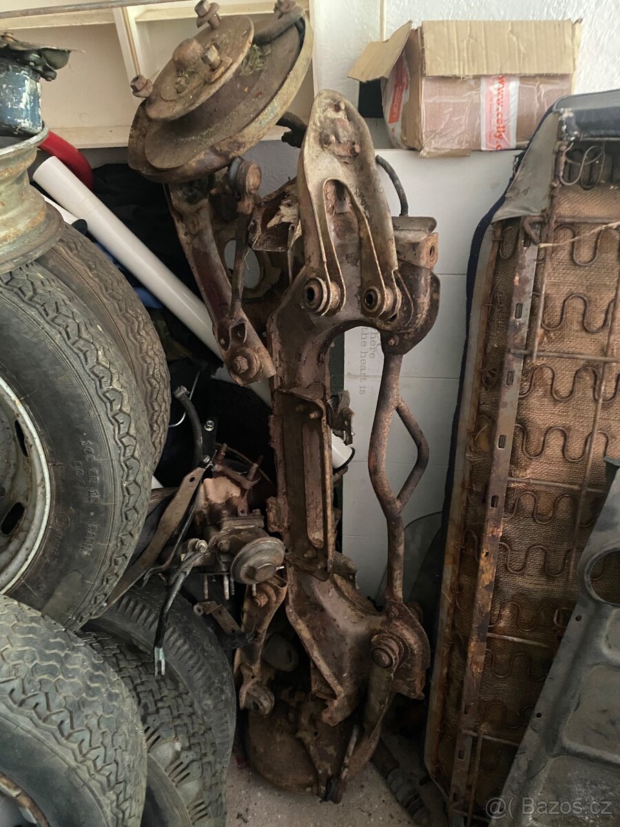 Renault 8, Renault 8 přední náprava