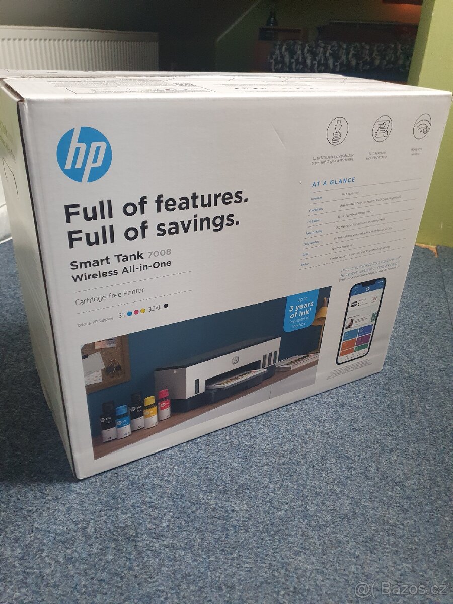 Nová nerozbalená Tiskárna HP Smart Tank Wireless All-in-One