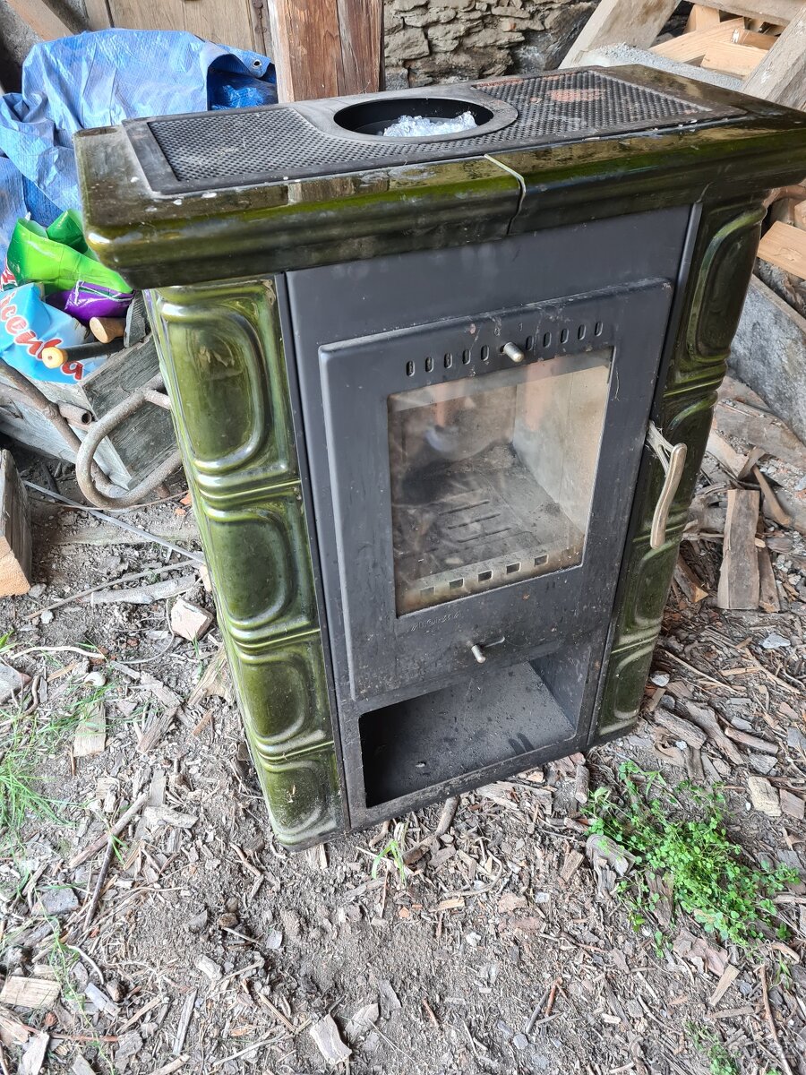 Krbová kachlová kamna BORGHOLM KERAMIK - 7 kW