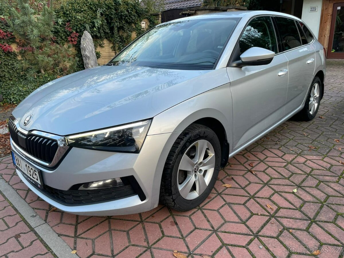 ŠKODA SCALA 1.6TDI STYLE 1.MAJITEL ČR DPH NEBOURÁN