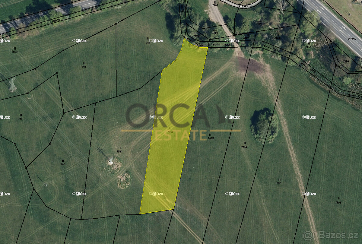 0,4 ha pozemku v k.ú. Třebechovice pod Orebem