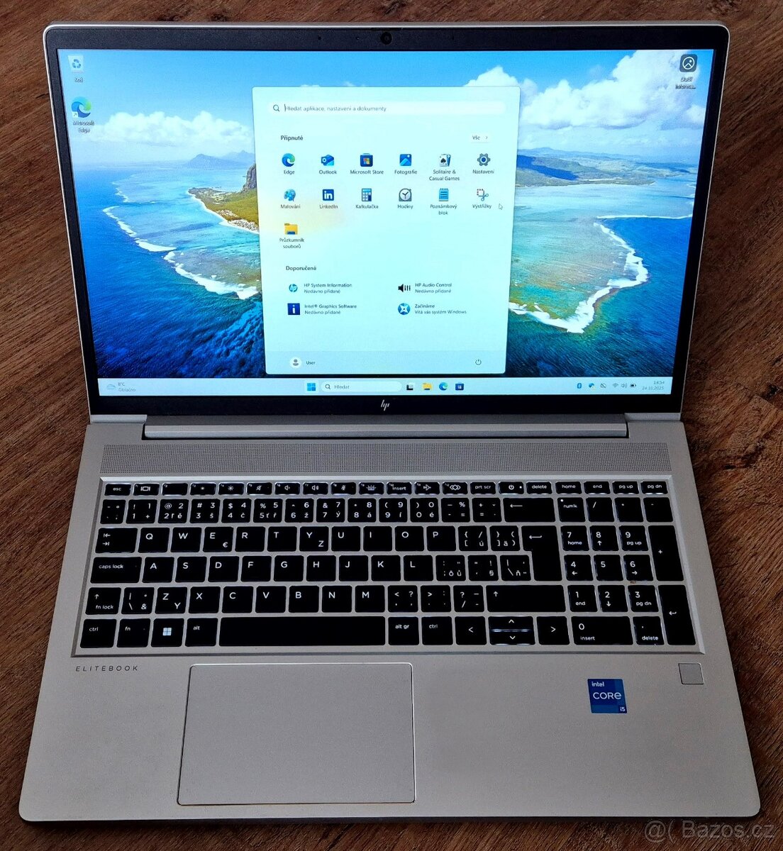 ⭐ Notebook HP EliteBook 650 G10 - 16GB, 512GB SSD, Win11 ⭐