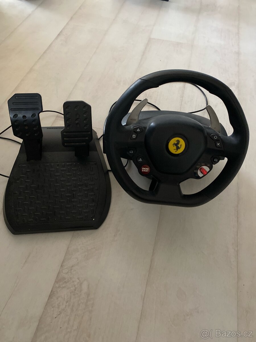 Volant a pedály Trusthmaster T80 Ferrari 488 GTB edice