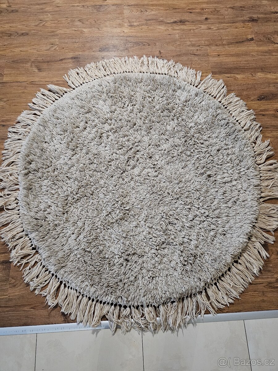 Kulatý koberec